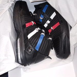 Nike Zoom Lebron 3 QS "Barber Shop" Black Blue Red DO9354-001 Men's Size 10 NWB